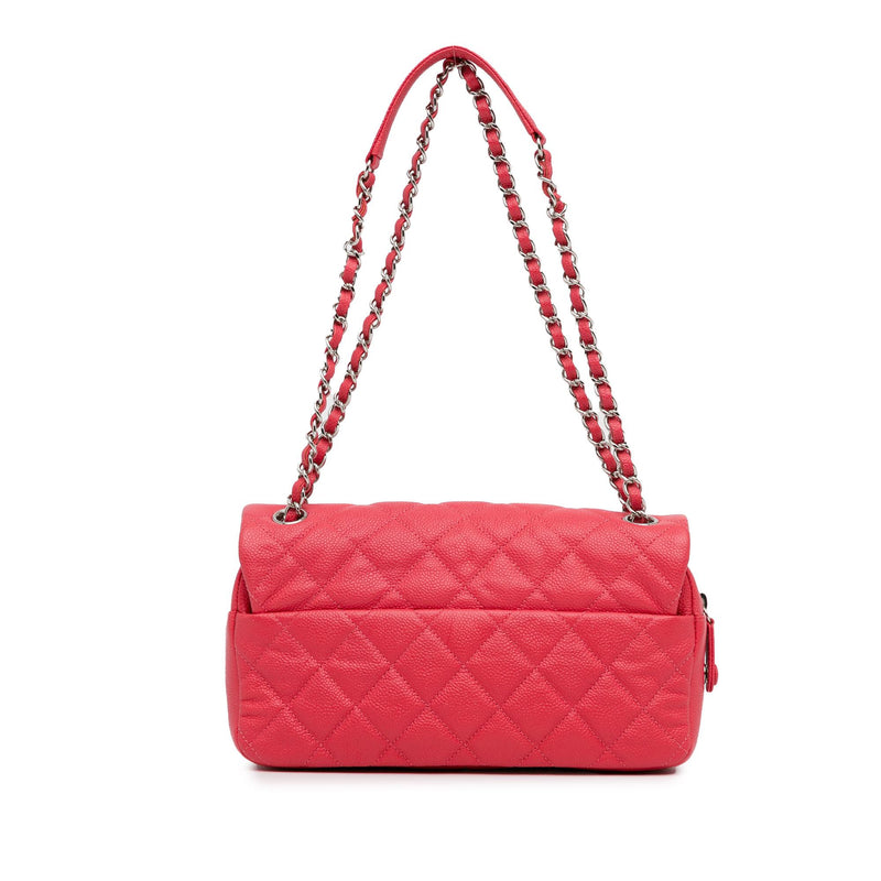 Chanel Medium Quilted Caviar Easy Flap (SHG-Be3r6z)