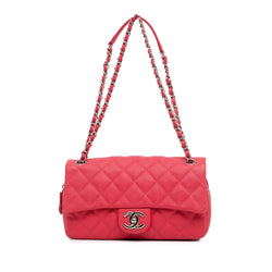 Chanel Medium Quilted Caviar Easy Flap (SHG-Be3r6z)