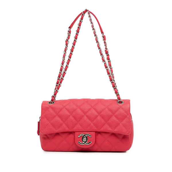 Chanel Medium Quilted Caviar Easy Flap (SHG-Be3r6z)