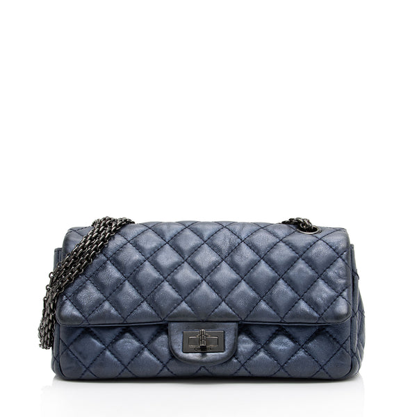 Chanel Metallic Aged Calfskin Reissue Accordion Flap Bag (SHF-FsCwVA)