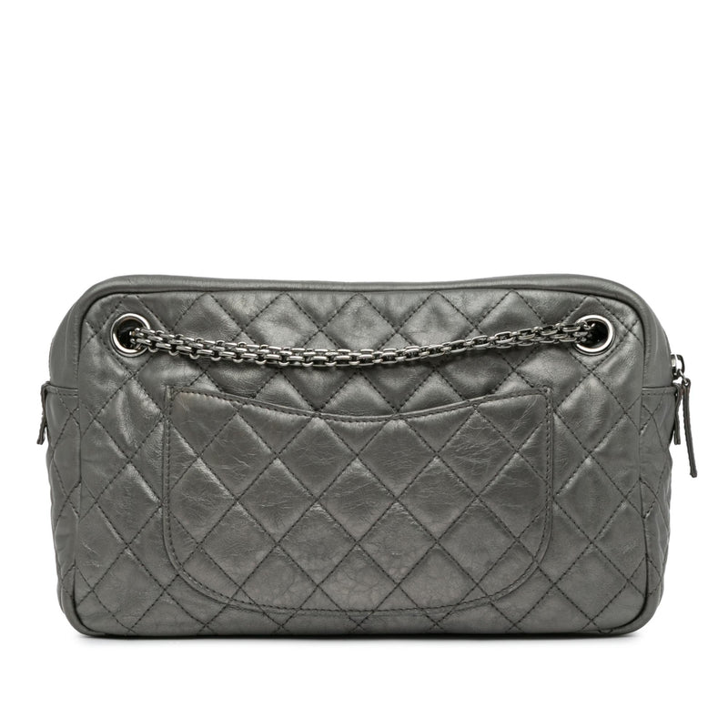 Chanel Metallic Calfskin Reissue Zipped Shoulder Bag (SHG-ARkLmz)