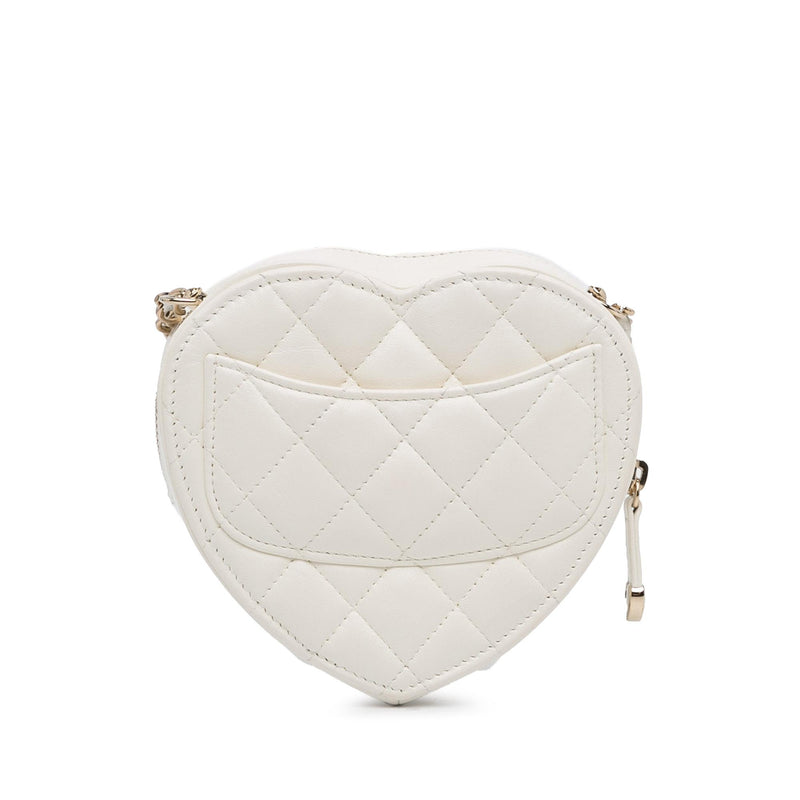 Chanel Mini CC in Love Heart Crossbody (SHG-RVQMkk)