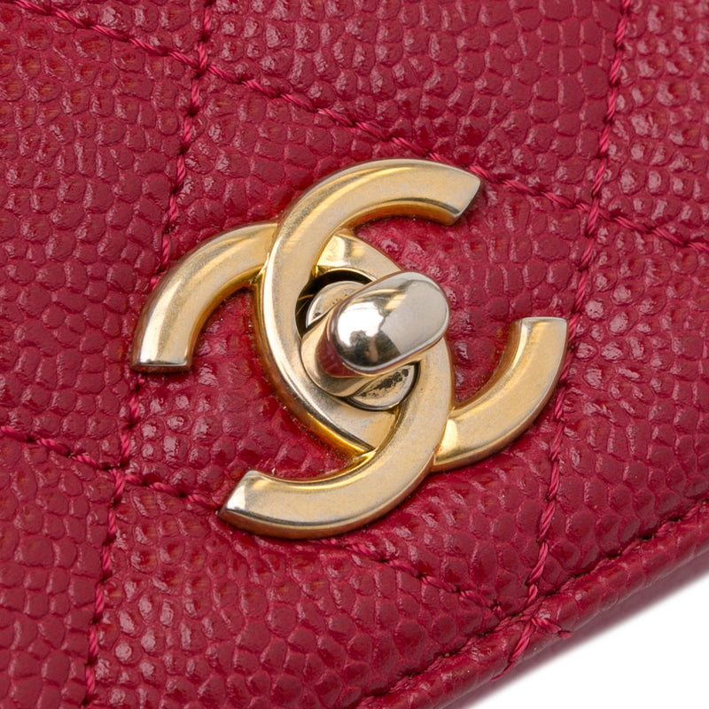 Chanel Mini Caviar Carry Around Flap (SHG-U05LF8)