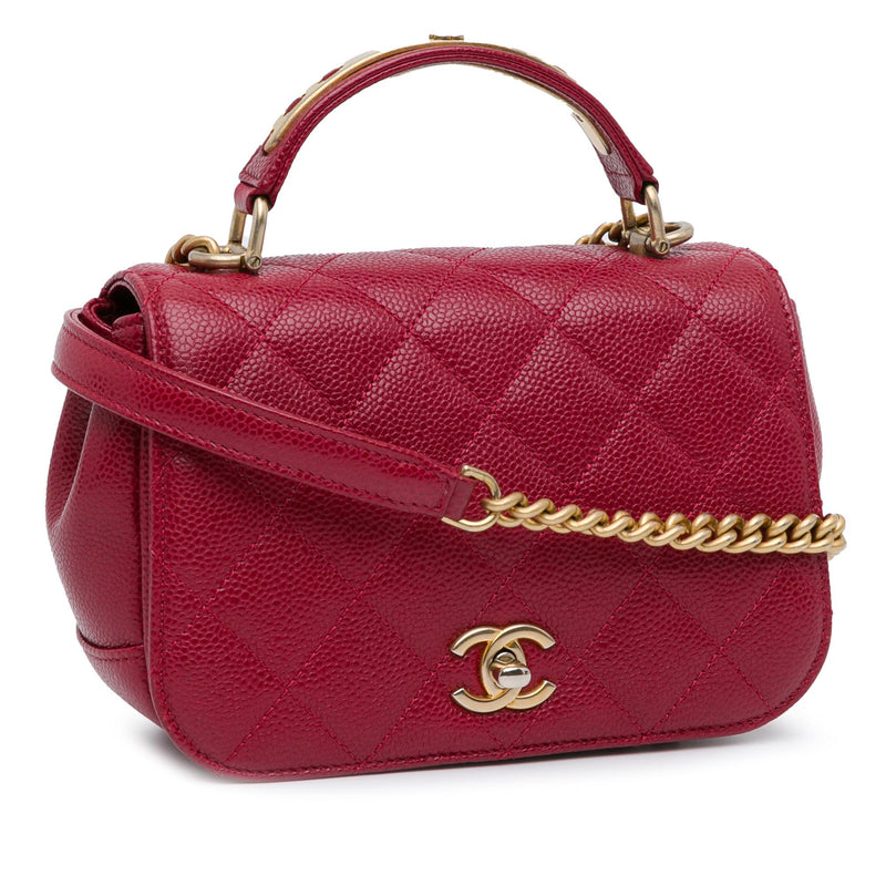 Chanel Mini Caviar Carry Around Flap (SHG-U05LF8)