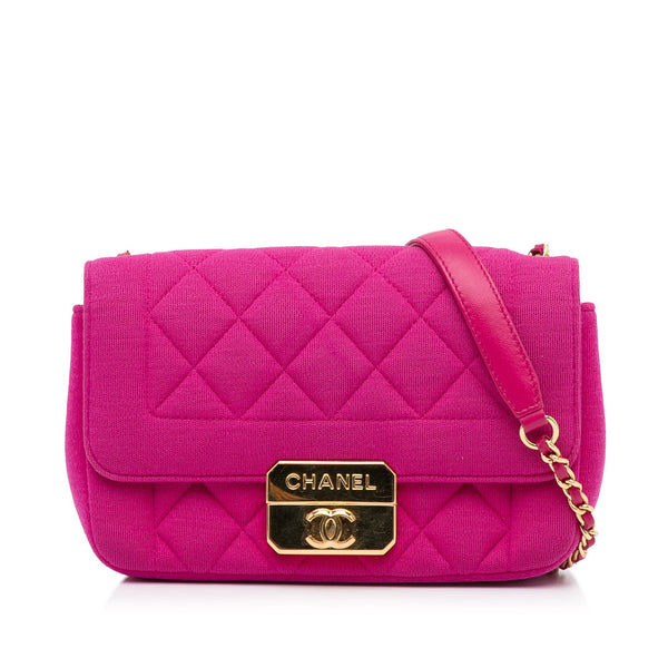 Chanel Tweed CC Mania Flap Bag