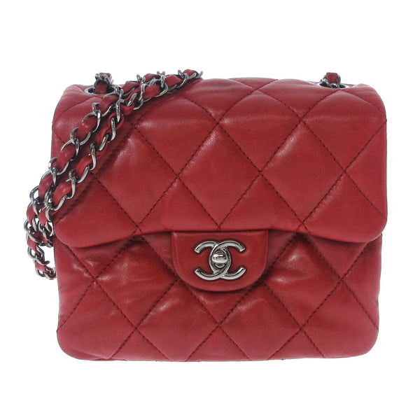 Chanel Mini Lambskin 3 Flap (SHG-5PtZnC)