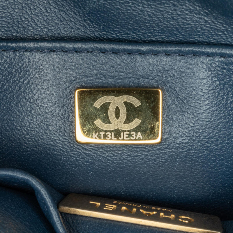 Chanel Mini Lambskin CC Crystal Full flap (SHG-tjFZO9)