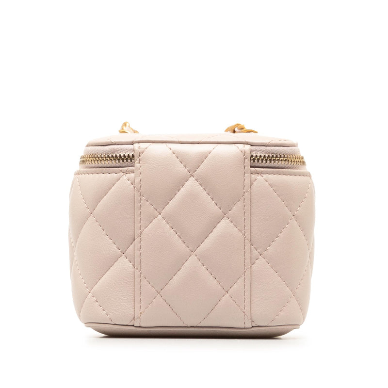 Chanel Mini Lambskin Pearl Crush Vanity (SHG-NxWTyw)