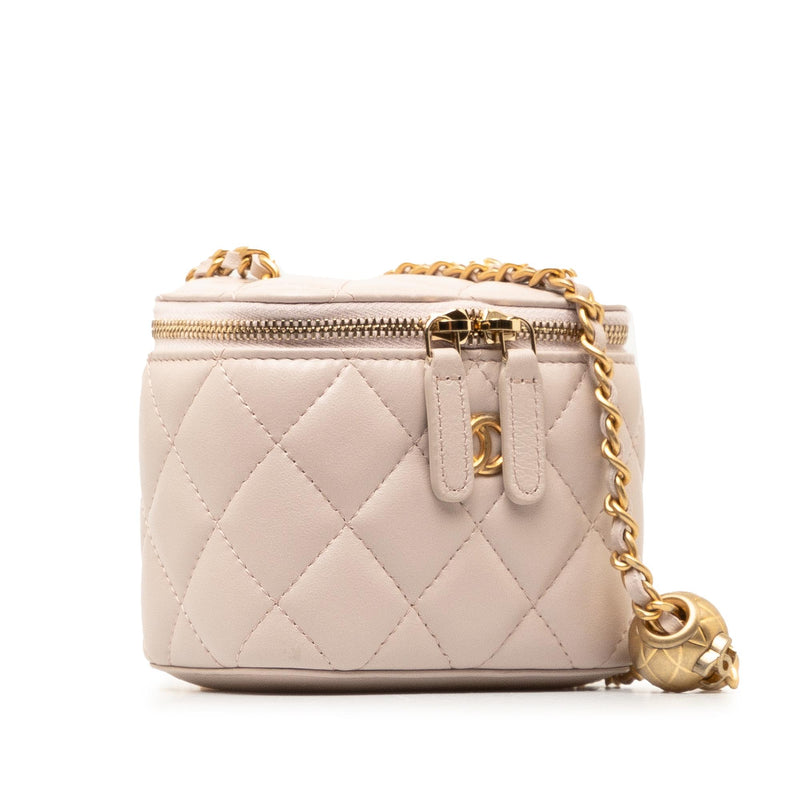 Chanel Mini Lambskin Pearl Crush Vanity (SHG-NxWTyw)