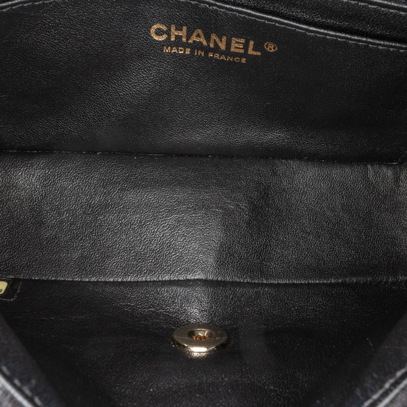 Chanel Mini Rectangular Classic Jersey Single Flap (SHG-ENFElV)