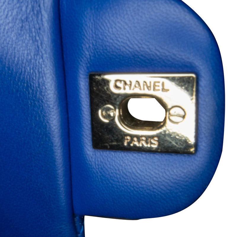 Chanel Mini Rectangular Classic Lambskin Single Flap (SHG-DyJzXS)