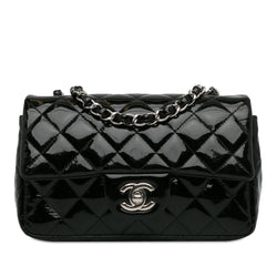 Chanel Mini Rectangular Classic Patent Single Flap (SHG-fnfHQ4)