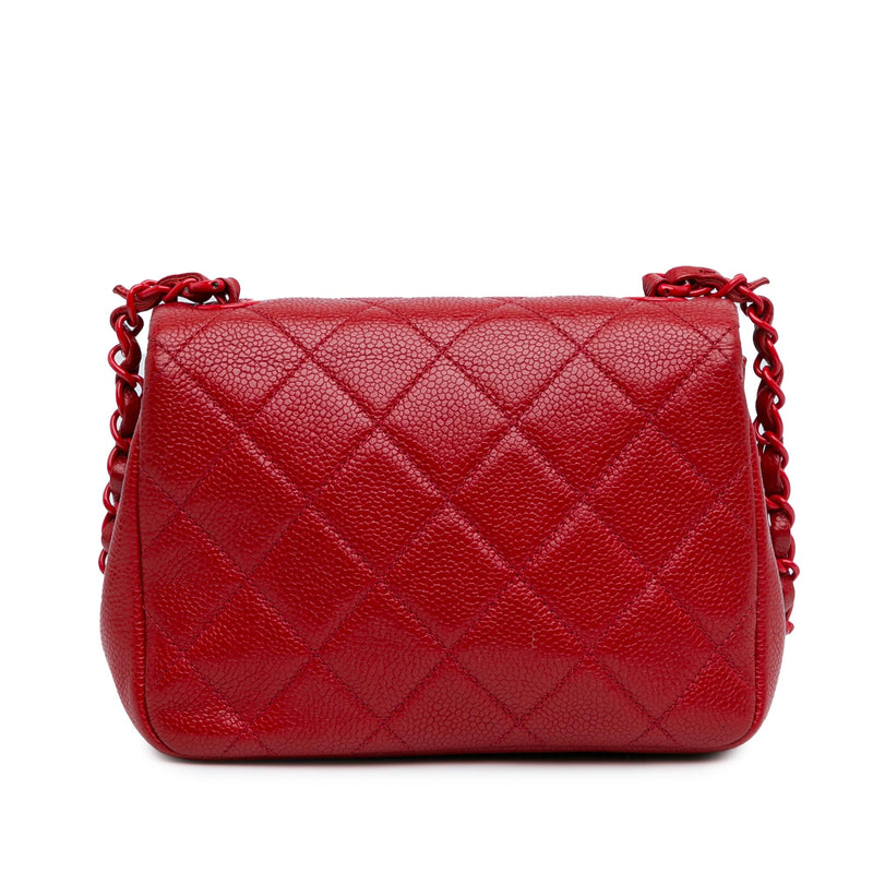 Chanel Mini Square Caviar Incognito Flap (SHG-FUMUNQ)