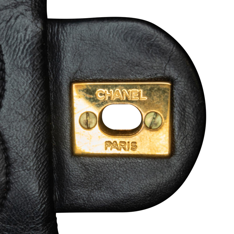 Chanel Mini Square Classic Lambskin Single Flap (SHG-vPCdug)