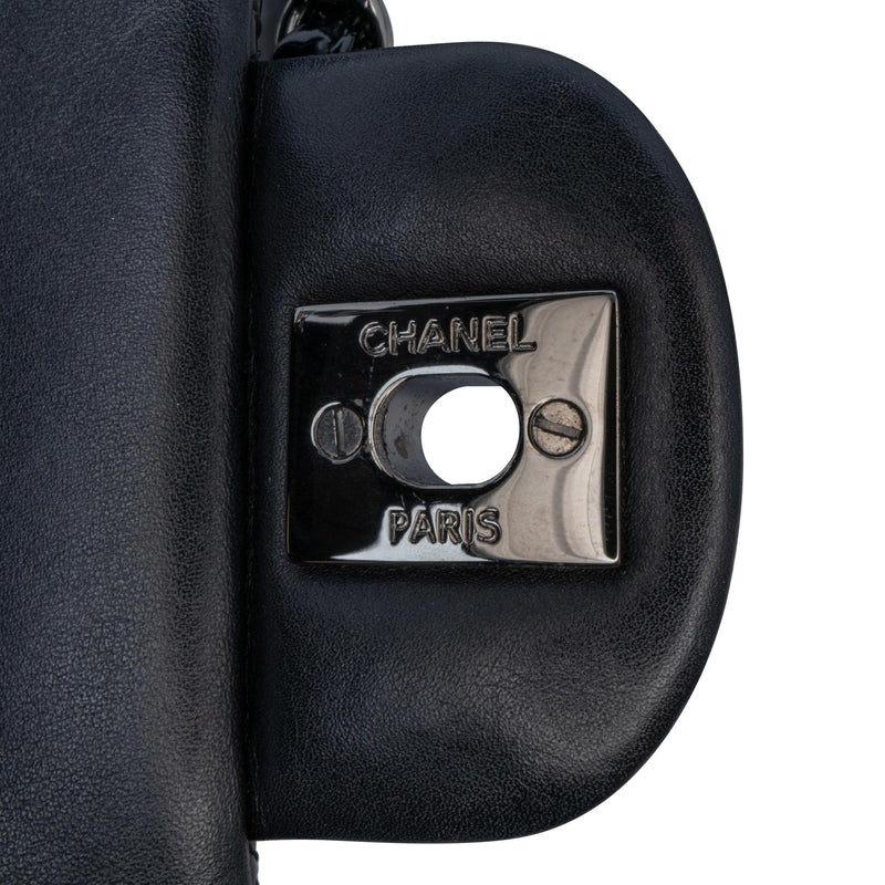 Chanel Mini Square Classic Patent Single Flap (SHG-MhyuAt)