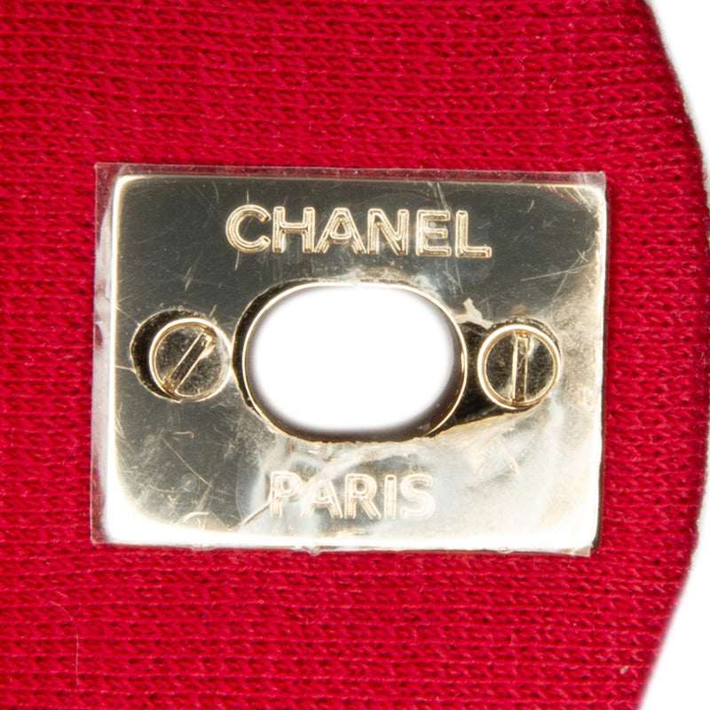 Chanel New Mini Classic Jersey Single Flap (SHG-RyexYA)