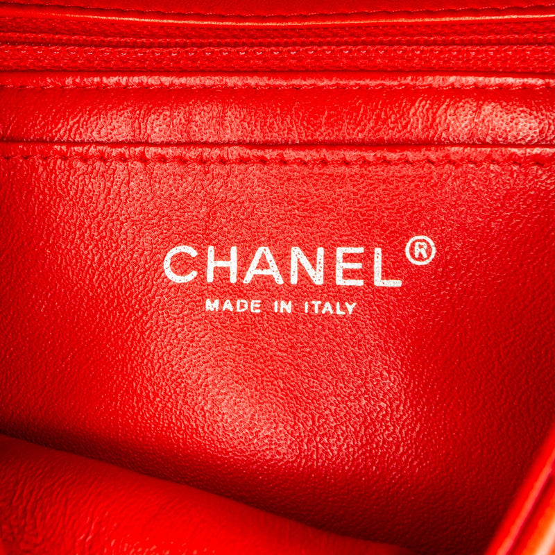 Chanel New Mini Classic Lambskin Single Flap (SHG-Z0MDiN)