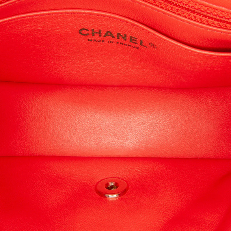 Chanel New Mini Classic Lambskin Single Flap (SHG-GUsaZG)