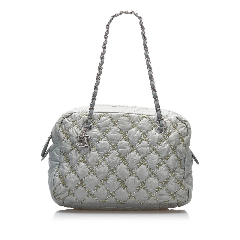 Chanel Paris-Byzance Tweed On Stitch Shoulder Bag (SHG-eOArKq 