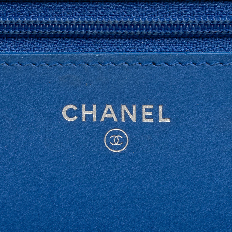 Chanel Patent Leather Boy Wallet on Chain (SHF-sHLroH)