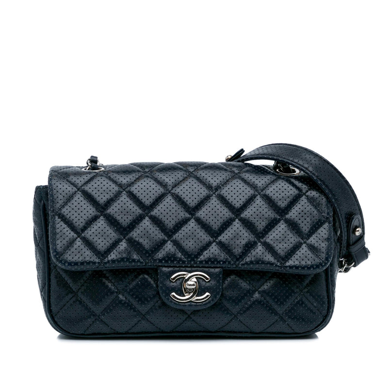 Chanel perforated store bag