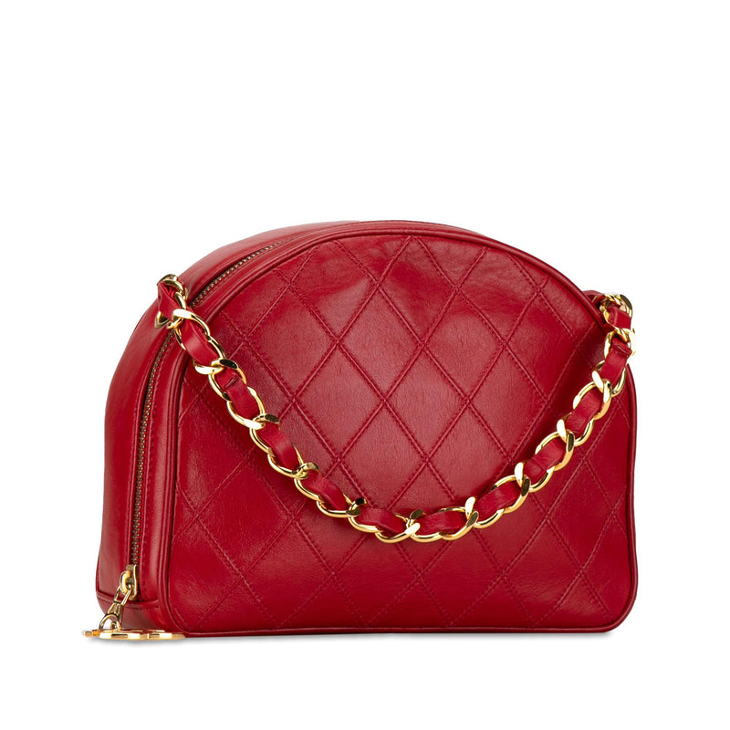 Chanel Quilted Calfskin Chain Handbag (SHG-SI6CGU)