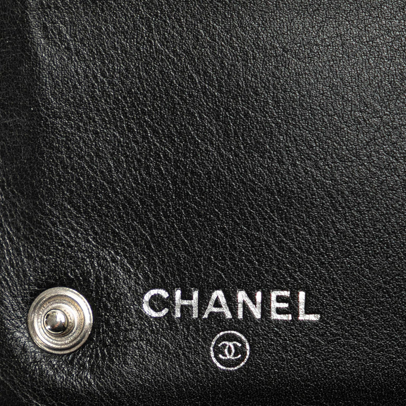 Chanel Quilted Calfskin Long Wallet (SHG-reuU3S)