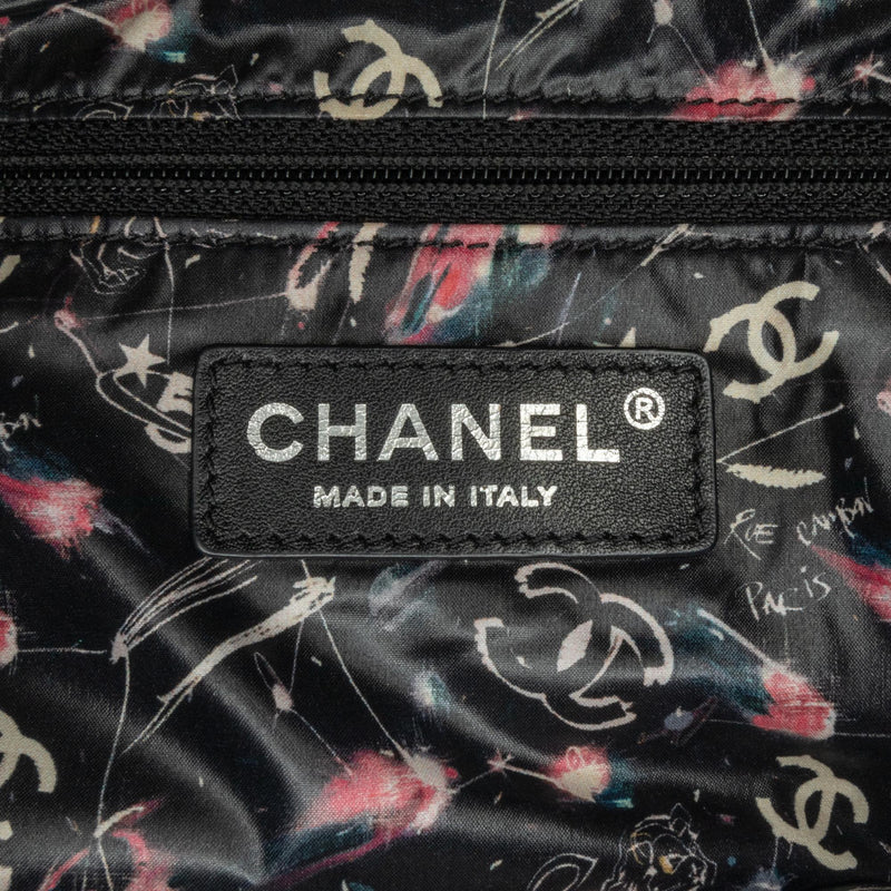 Chanel Quilted Iridescent Calfskin Ground Control Backpack (SHG-4SwIEn)