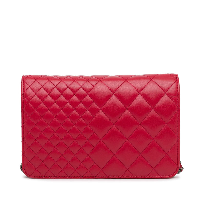 Chanel Quilted Lambskin Wallet On Chain (SHG-3yBC7U)