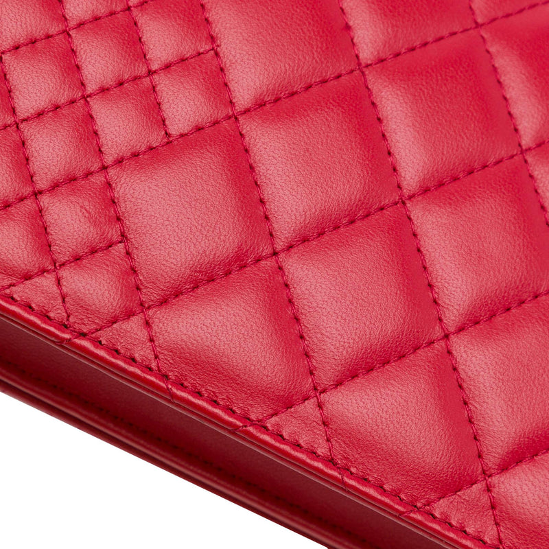 Chanel Quilted Lambskin Wallet On Chain (SHG-3yBC7U)