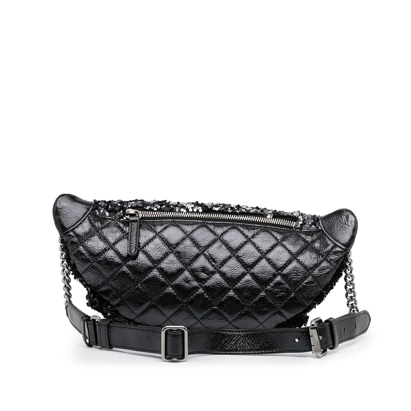 Buy PreOwned Chanel Metallic Strass Belt Bag Lambskin Leather