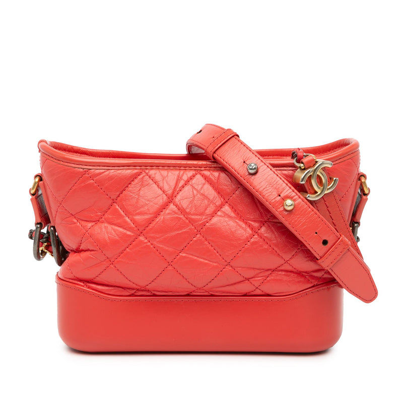 Chanel Small Aged Calfskin Gabrielle Crossbody (SHG-2DHNl4)