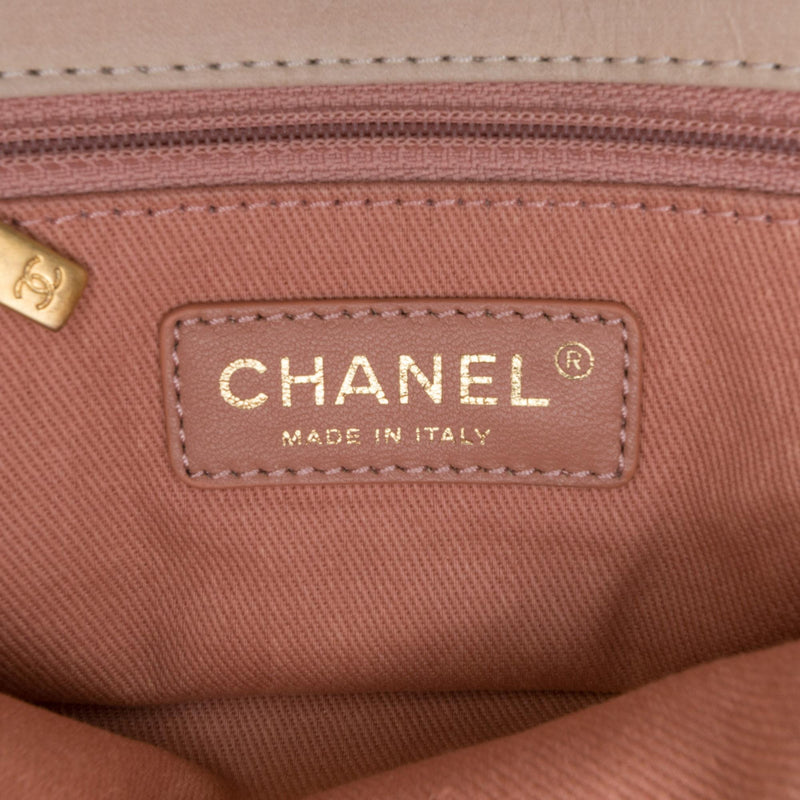 Chanel Small Calfskin Triple Stitched Flap (SHG-MqcPxP)