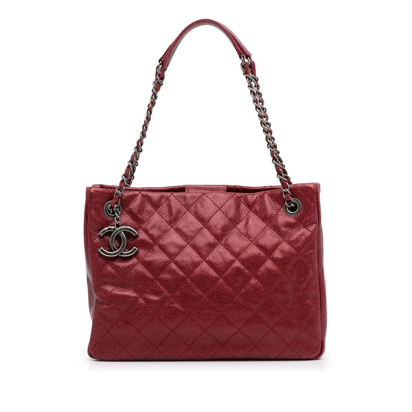 Chanel Small Caviar City Shopper (SHG-qUUm2p)