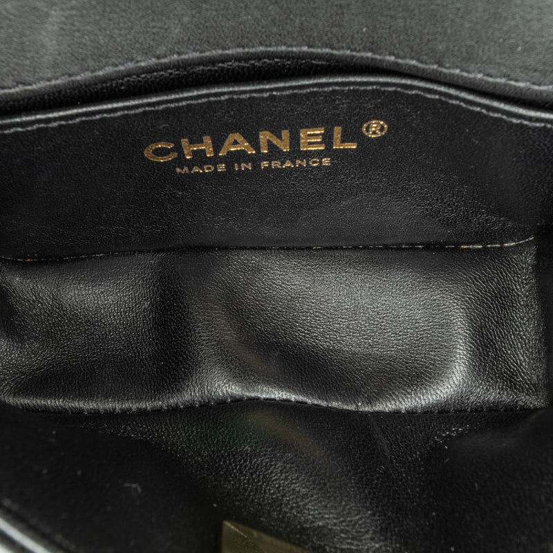 Chanel Small Chevron Boy Flap (SHG-PGXrMi)