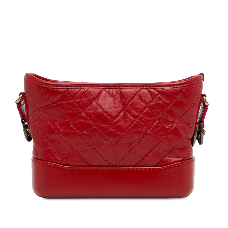 Chanel Small Chevron Lambskin Gabrielle Crossbody (SHG-EwAsAD)