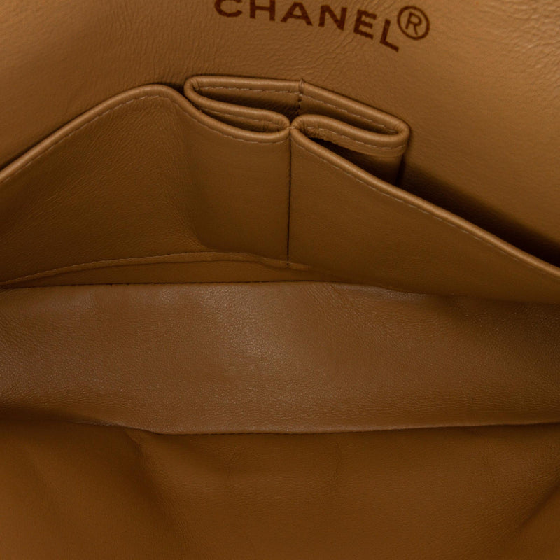 Chanel Small Classic Lambskin Double Flap (SHG-49UEuo)