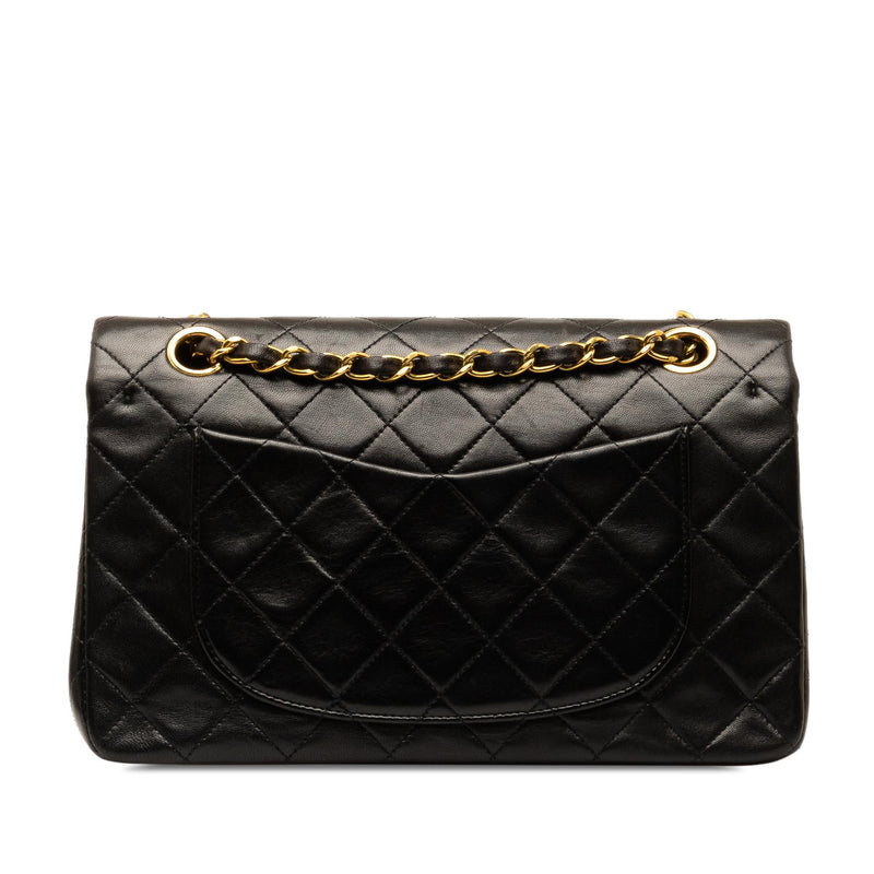 Chanel Small Classic Lambskin Double Flap (SHG-jUYNWc)