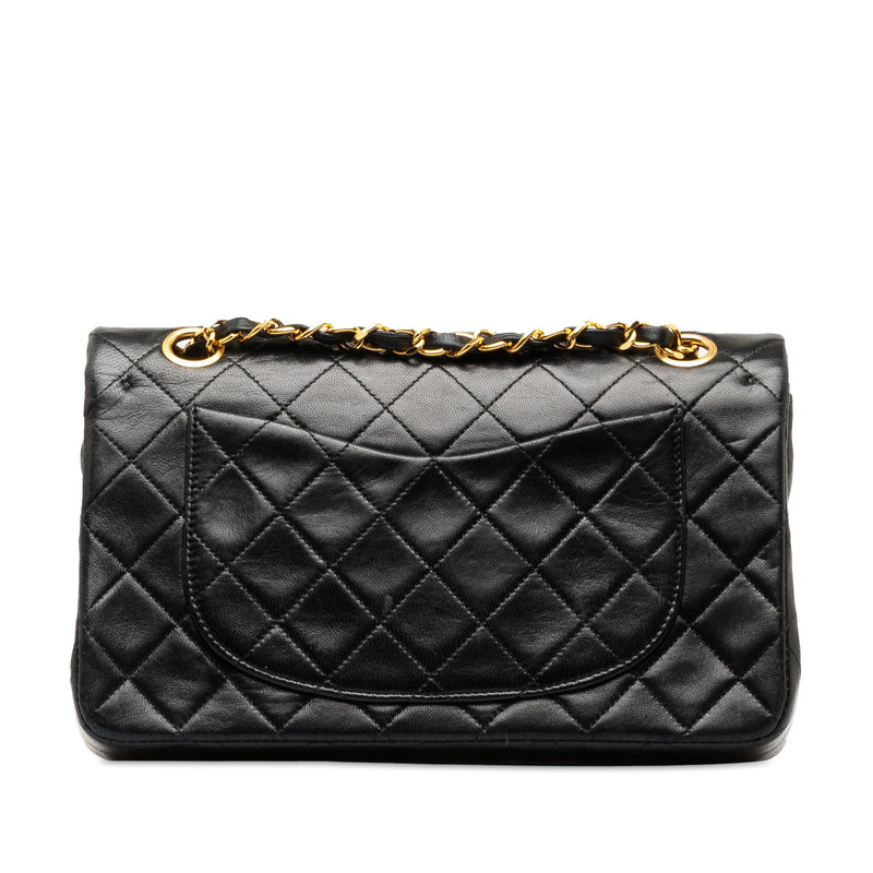 Chanel Small Classic Lambskin Double Flap (SHG-11wp3X)