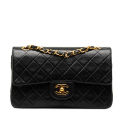 Chanel Small Classic Lambskin Double Flap (SHG-11wp3X)