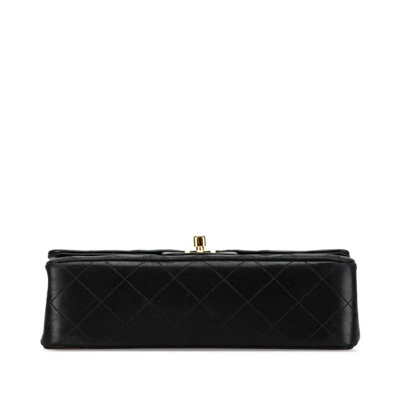 Chanel Small Classic Lambskin Double Flap (SHG-wzVZB4)