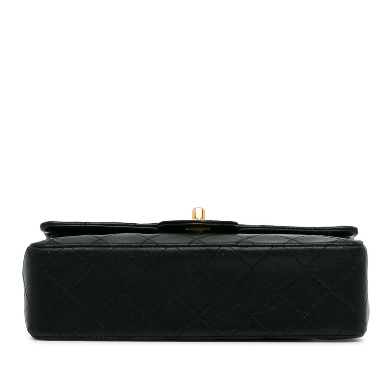 Chanel Small Classic Lambskin Double Flap (SHG-e2qOYF)