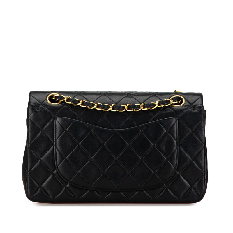 Chanel Small Classic Lambskin Double Flap (SHG-8UzqiL)