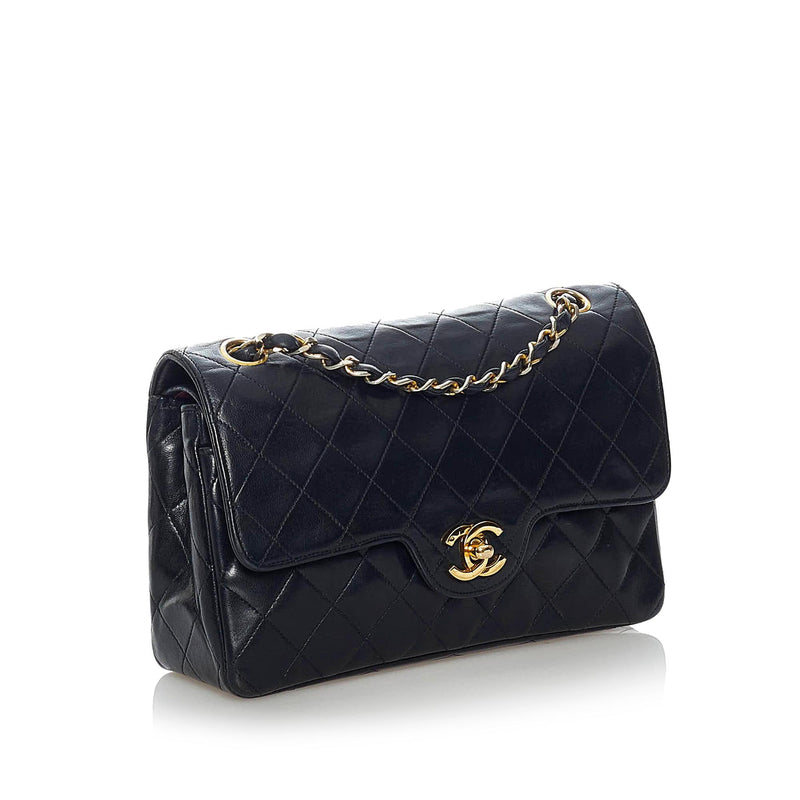 Chanel small classic double best sale flap bag