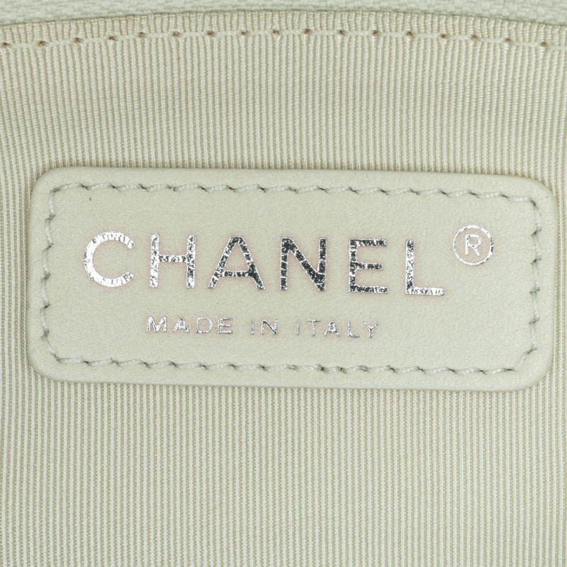 Chanel Small Denim Canebiers Net Flap (SHG-szdQkm)