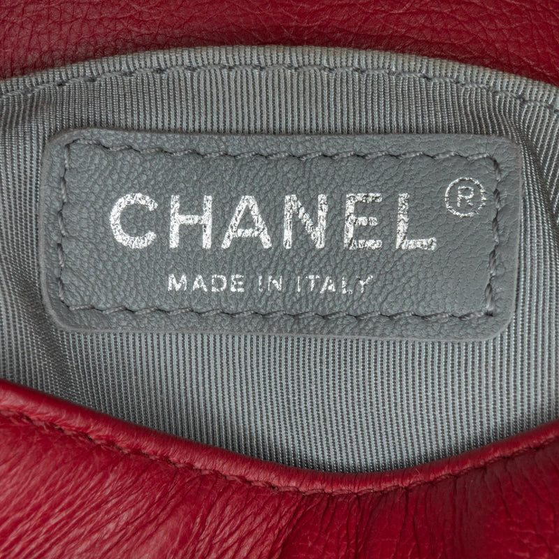 Chanel Small Grained Calfskin Boy Double Stitch Flap (SHG-5sJFKX)