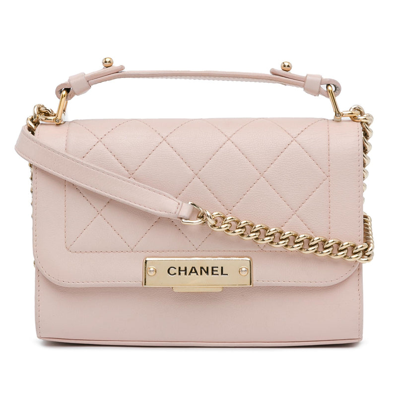 Chanel Small Label Click Flap (SHG-QnR6V5)