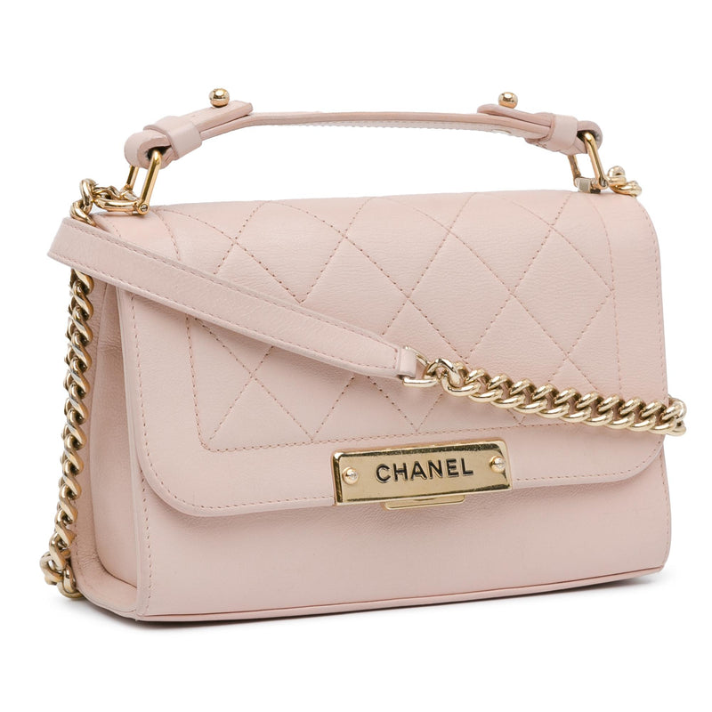 Chanel Small Label Click Flap (SHG-QnR6V5)