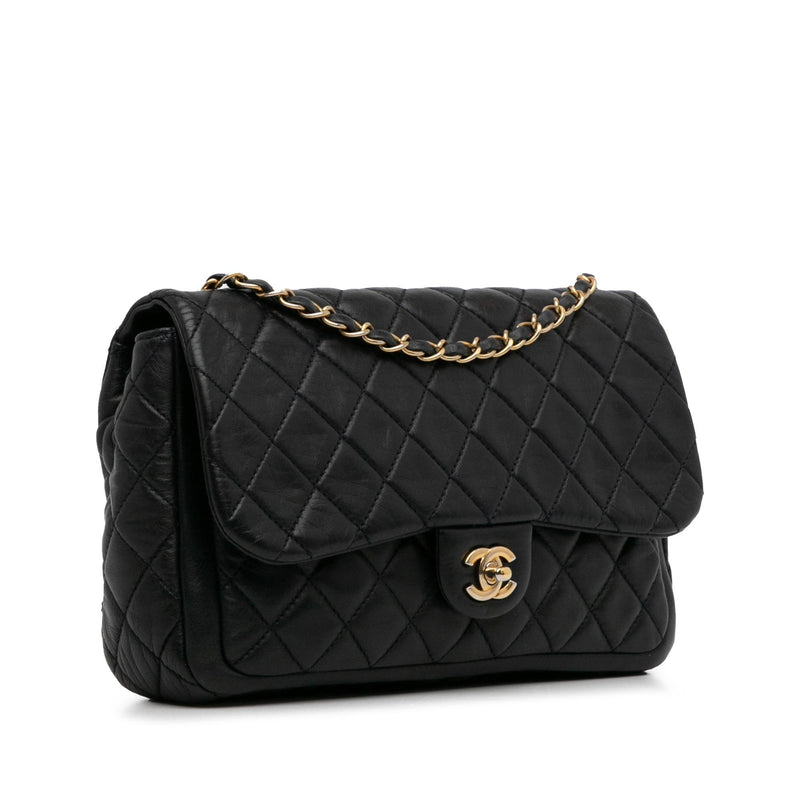 Chanel Small Lambskin Single Flap (SHG-HELS4Y)