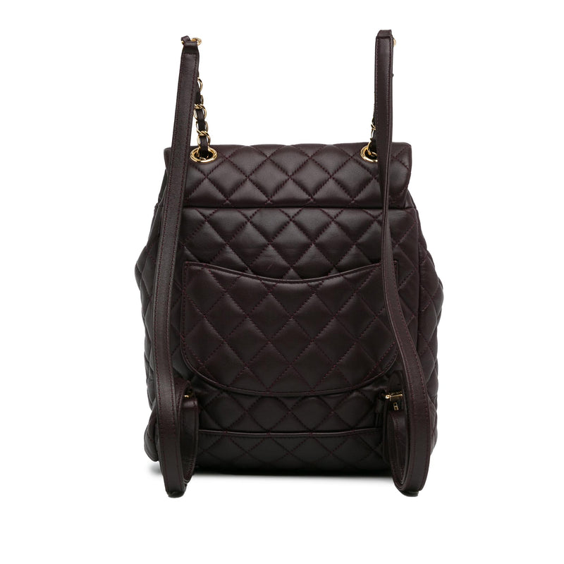 Chanel Small Lambskin Urban Spirit Backpack (SHG-Oeo9PI)